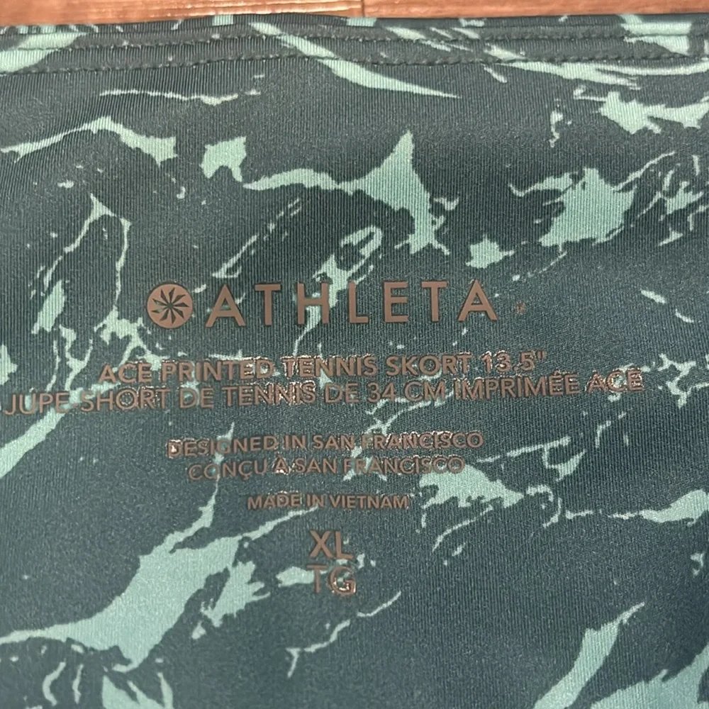 ***NWT*** Athleta Ace Printed Tennis Skort - Picture 6 of 8